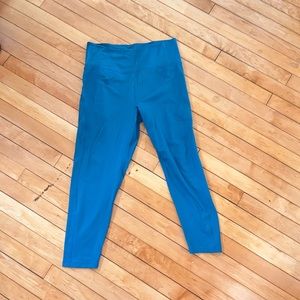 Teal Girlfriend Collective leggings